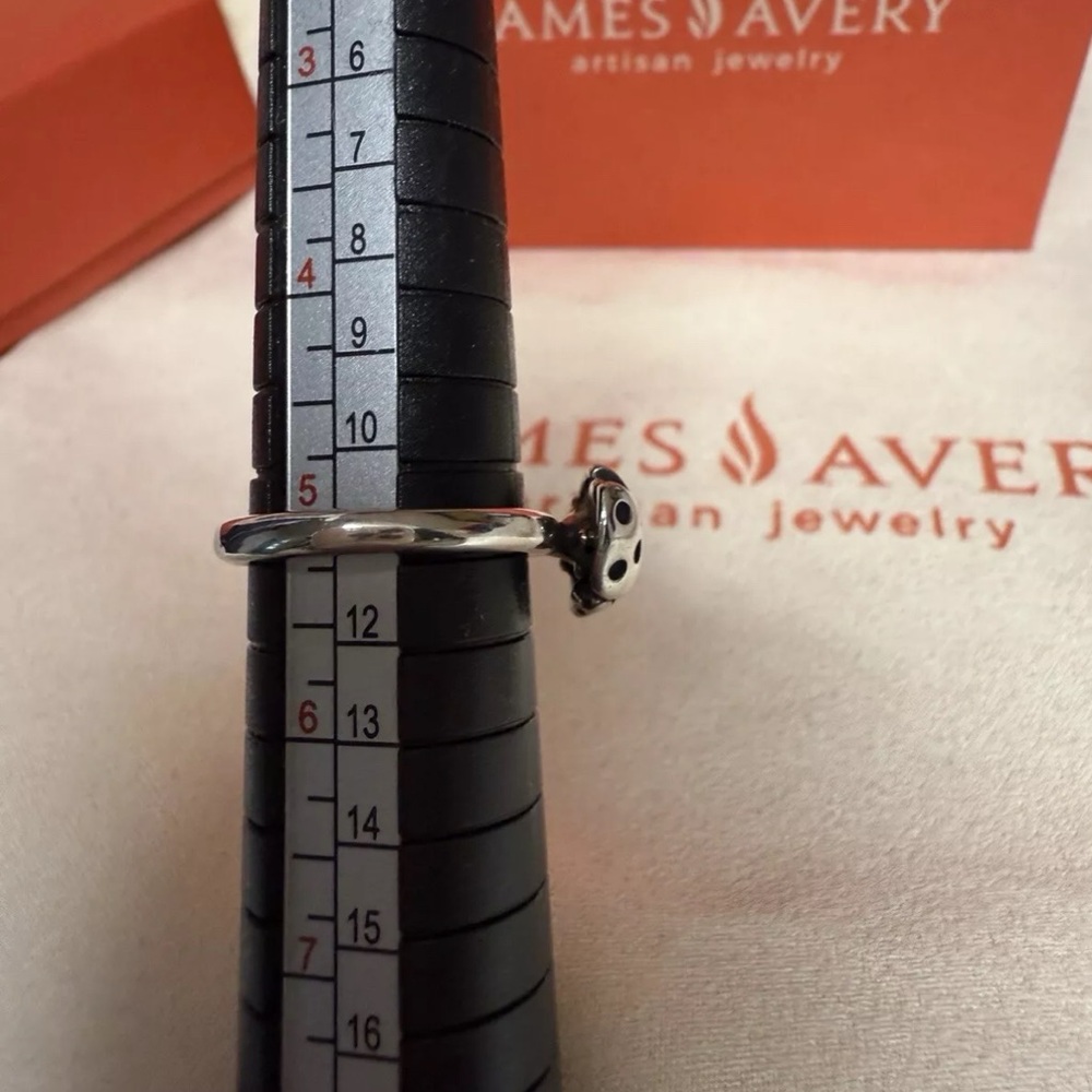 James Avery Stackable Ladybug Ring - image 2